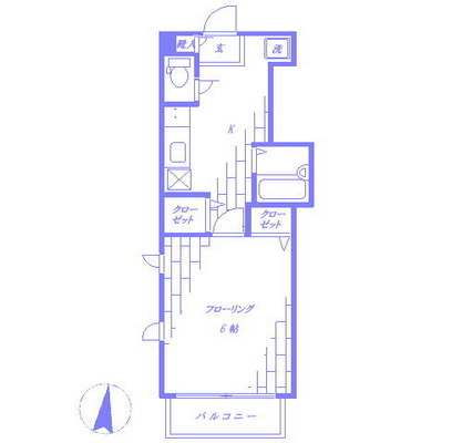 東京都豊島区東池袋５丁目 賃貸マンション 1K