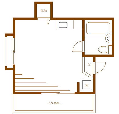 東池袋 アパート 1K