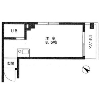 東京都文京区大塚５丁目 賃貸マンション 1R